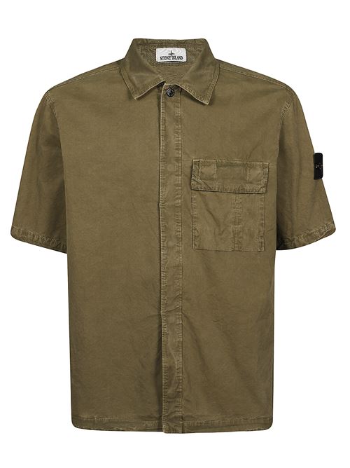 Logo shirt STONE ISLAND | L1S151200031S00WNV015G